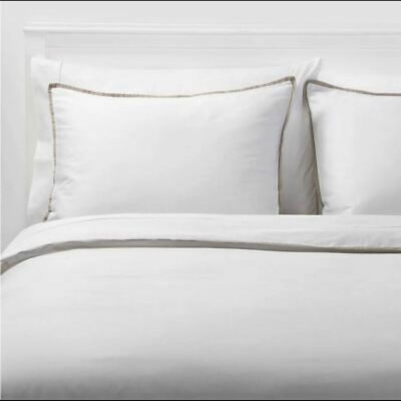 Threshold Signature 600 TC Hotel Border Frame Full Sheet Set, 6 pc - Picture 2 of 3